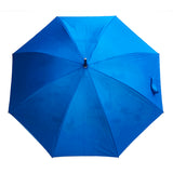 Blue Unbreakable Walking Straight Double Layer City Umbrella, Custom Digital Printed Rain Umbrella Manufacturer