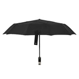 Luxury 210T Pongee Waterproof Double Layer Star Shape Vented Canopy Folding Umbrella