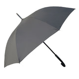 23inch Promotional Customised Curved Holder Auto Open Stick Straight Long Umbrella