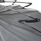 23inch Promotional Customised Curved Holder Auto Open Stick Straight Long Umbrella