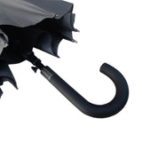 23inch Promotional Customised Curved Holder Auto Open Stick Straight Long Umbrella