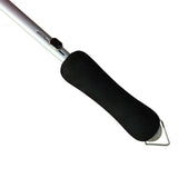 50 Inch Aluminium Solid Color Auto Straight Umbrella with Stylish Soft Touch Handle