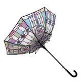 Hot Selling Custom Digital Printing Rainproof Walking City Straight Umbrella