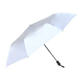 Customized Logo Manual Use Reflective Fabric 3 Fold Umbrella Night Safety