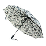 9 Bones Easy Carry Camouflage Auto Fold Umbrella with Net Pouch