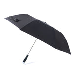 Men Automatic Open Manual Close Steel Frame Windproof Double Folding Umbrella