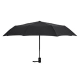 Personlised Travel Rain Sun Automatic Three Fold Umbrella with Custom Rubber Logo