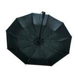 10K Frame Black Glue Coated Inside Digital Printing Outside UV Travel Fold Umbrella
