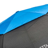 Compact Durable Customized Double Vent Canopy 3 Folded Rain Umbrella with Logo