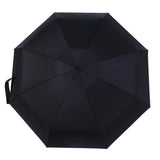 23inches 8K Black Dia 105cm Windproof Compact Small Mini Size Travel Five Folding Umbrella