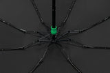 23inches 8K Black Dia 105cm Windproof Compact Small Mini Size Travel Five Folding Umbrella