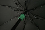 23inches 8K Black Dia 105cm Windproof Compact Small Mini Size Travel Five Folding Umbrella