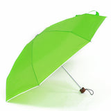 Small 7 Ribs Manual Open Close Aluminium Frame 5 Foldable Umbrella with Pouch