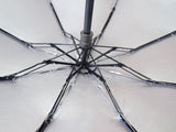Titanium Silver Fabric Anti UV Mini Small Size Manual Sun Five Folding Umbrella