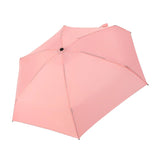 Pink Pocket Small Mini Manual Five Folding Rain Umbrella