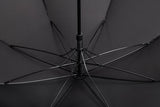 Patent Oversize Classic Black Pongee Waterproof Windproof Double Layer Automatic Golf Umbrella