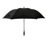 Black Auto Open Oversize Fiberglass Double layer Silver UV protection Golf Umbrella