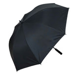 Black Auto Open Oversize Fiberglass Double layer Silver UV protection Golf Umbrella