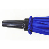 60 Inch Arc Big Size Blue Windproof Fiberglass Golf Umbrella with Reflect Band