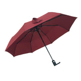 Travel 3 Fold Umbrella with Premium Rubber Handle