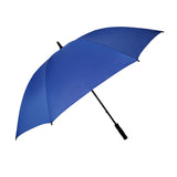 Premium Royal Blue Color Fibreglass Windproof Unbreakable Manual Opening Rain Golf Umbrella