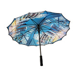 Full Panels Custom Printing One Piece Cover Straight Umbrella