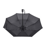 Promotional 8K Black Custom Logo Printing Travel Compact Folding Rain Umbrella for Sale