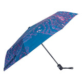 Custom Map Pattern Digital Printing Rain Auto Folding City Umbrella for Ladies