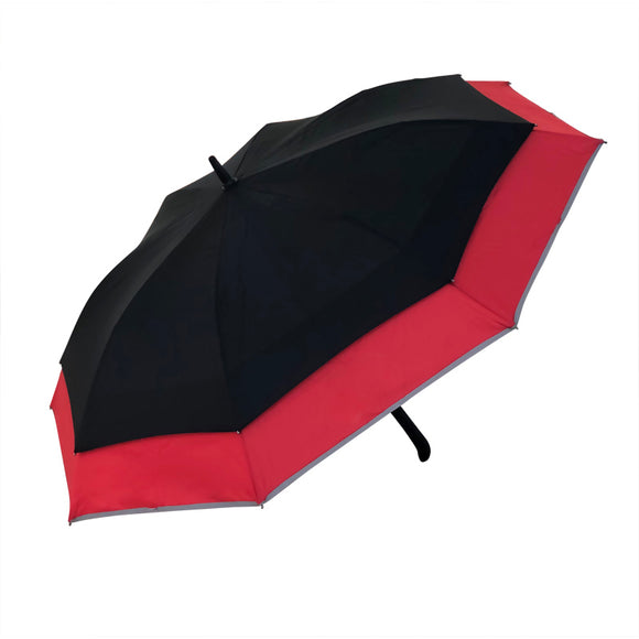 Luxury Double Canopy Small Extend Telescopic Big Windproof Auto Open Straight Umbrella