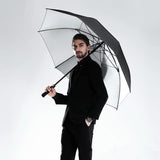 High Quality Fiberglass Double Canopy Air Vent UV Protect Golf Umbrella