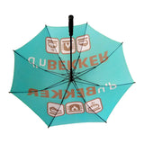 Auto Open Fiberglass Frame Custom Design Print Golf Umbrella