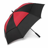 Extra Canopy Black White Two Layers Net Ventilation Stromproof Wind Resistant Auto Golf Umbrella