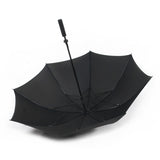 Promotion Outdoor High Quality Black Manual Opening Fiberglass Flower Shape Frame Gift Golf Rain Umbrella