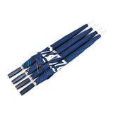 Promotional Logo Print Auto Open Aluminium Shaft Double Canopy Windproof Rain Straight Umbrella for Advertising