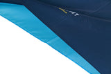 Promotional Logo Print Auto Open Aluminium Shaft Double Canopy Windproof Rain Straight Umbrella for Advertising