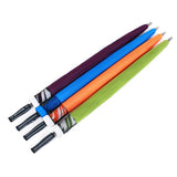 Green Windproof Stromproof Frame Double Canopy Air Vent Hurricane Umbrella with Rubber Handle