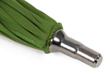 Green Windproof Stromproof Frame Double Canopy Air Vent Hurricane Umbrella with Rubber Handle