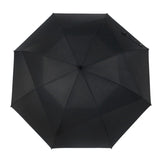 Patent Oversize Classic Black Pongee Waterproof Windproof Double Layer Automatic Golf Umbrella