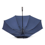 Classic Premium Large Custom Logo Straight Holder Automatic Windproof Golf Umbrella